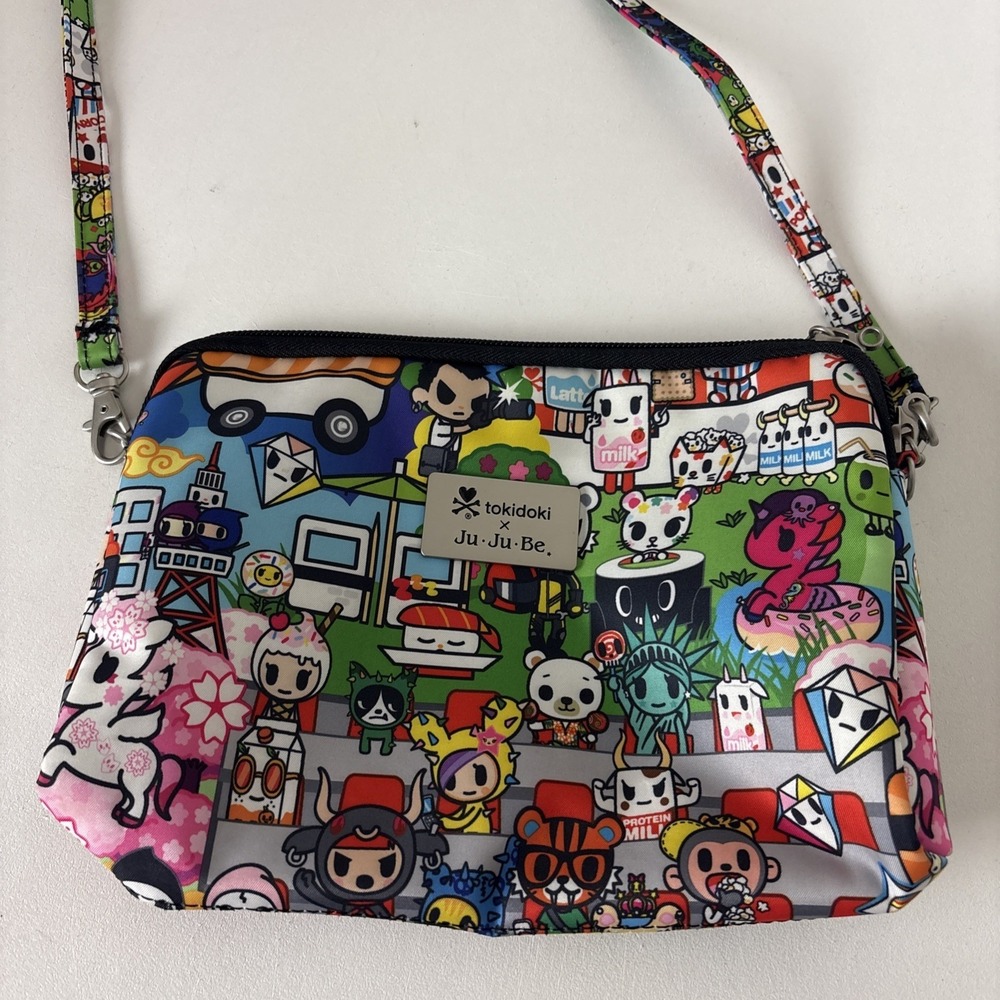 Tokidoki X Jujube Crossbody Purse Pouch polyester small bag